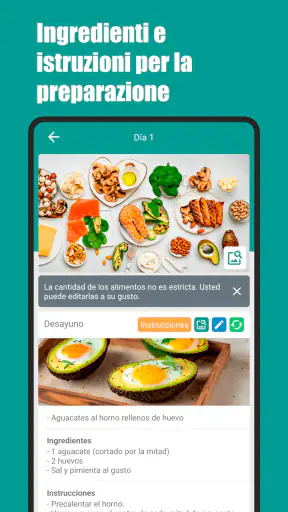 Dieta chetogenica | Keto plan screenshot