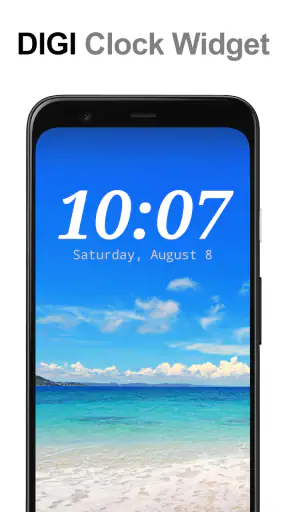 DIGI Clock Widget screenshot