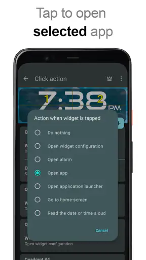 DIGI Clock Widget screenshot