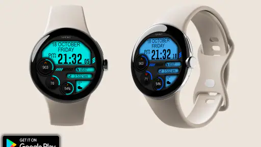 Digital Iwasa Watch Face screenshot