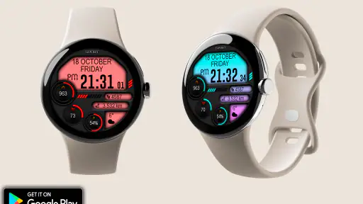 Digital Iwasa Watch Face screenshot