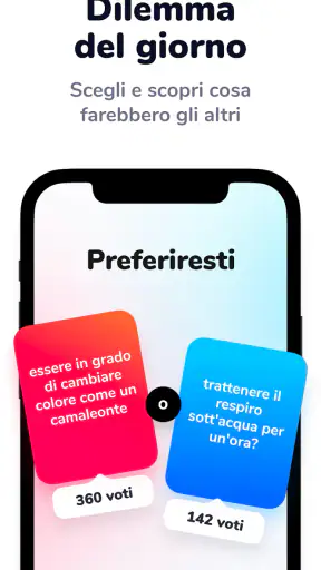 Dilemmaly - Preferiresti screenshot