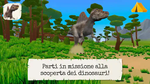 Dinosauro Gioco Educativo VR screenshot