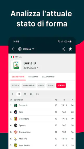 Diretta: Risultati Live & News screenshot