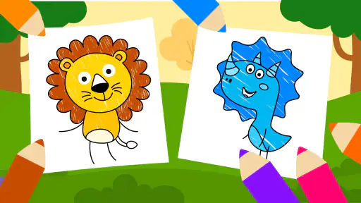 Disegna e colora per bambini screenshot