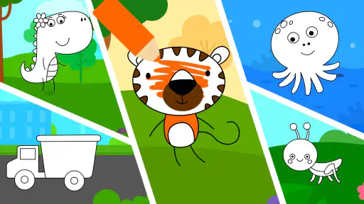 Disegna e colora per bambini screenshot