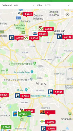 Distributori Metano, GPL e Col screenshot