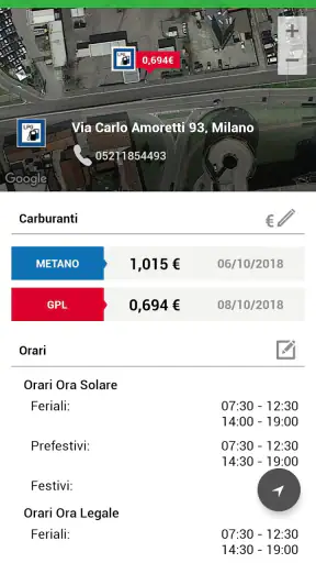 Distributori Metano, GPL e Col screenshot