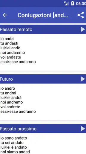 Dizionario Italiano - Offline screenshot