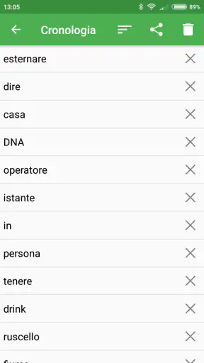 Dizionario Italiano - Offline screenshot