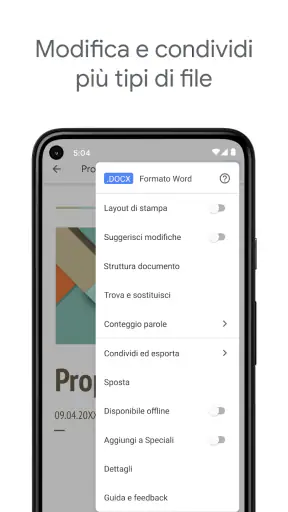 Documenti Google screenshot