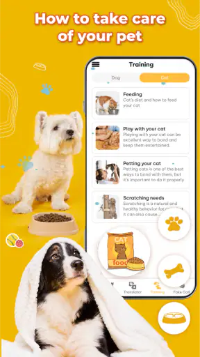 Dog & Cat Translator Prank App screenshot
