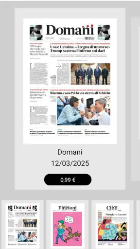 Domani screenshot