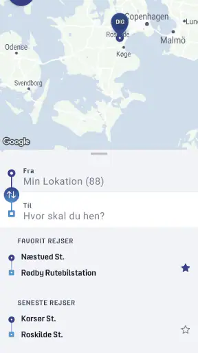 DOT Billetter screenshot