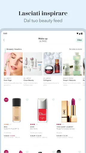 Douglas Profumeria e Cosmetica screenshot