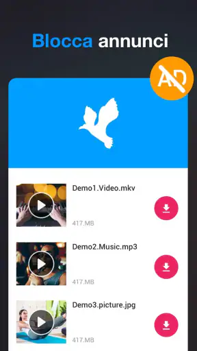 Download per tutti i video screenshot