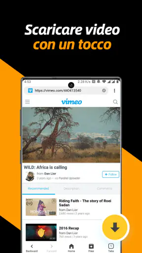 Downloader di video privato screenshot