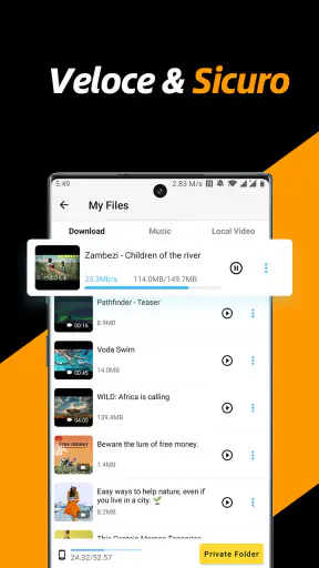 Downloader di video privato screenshot