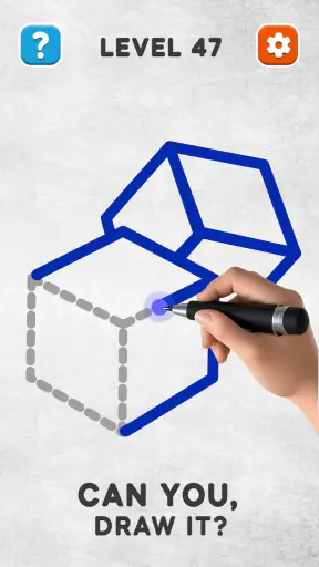 Draw Line Puzzle Game screenshot