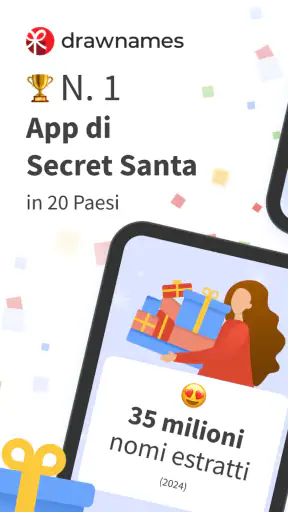 drawnames | Secret Santa app screenshot