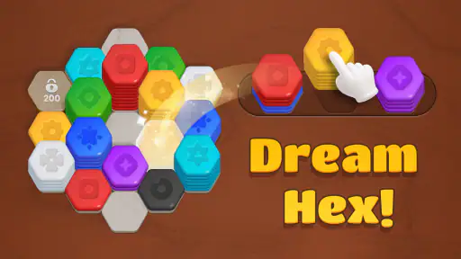 Dream Hexa: ASMR 3D Merge Game screenshot