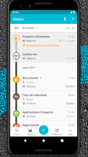 Drivvo - Gestione veicoli screenshot