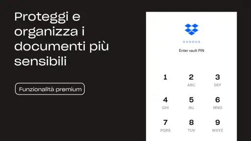 Dropbox: Backup di Foto e File screenshot