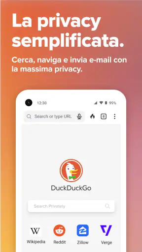 DuckDuckGo Private Browser screenshot