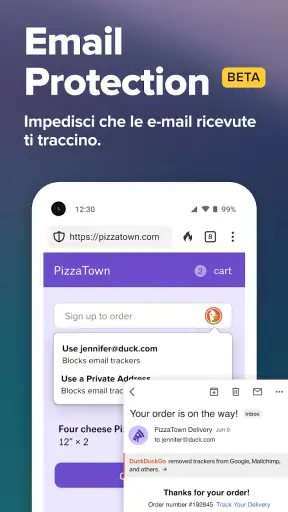 DuckDuckGo Private Browser screenshot