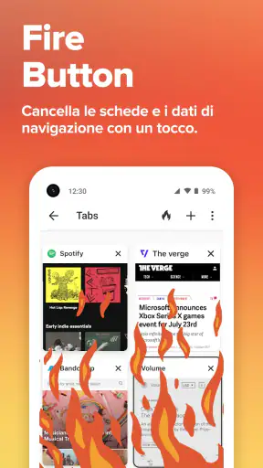 DuckDuckGo Private Browser screenshot
