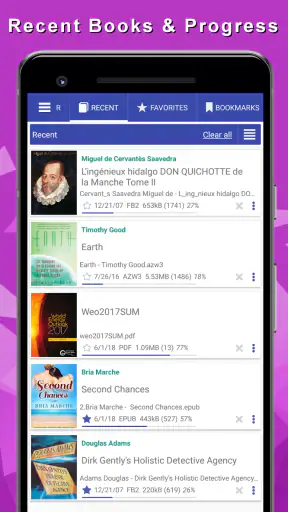 eBook Reader: PDF, EPUB, HTML screenshot