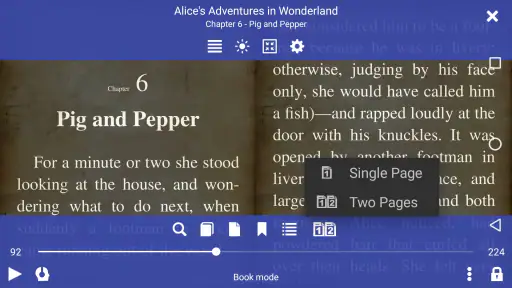 eBook Reader: PDF, EPUB, HTML screenshot