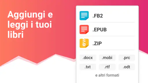 eBoox: lettore di libri epub screenshot