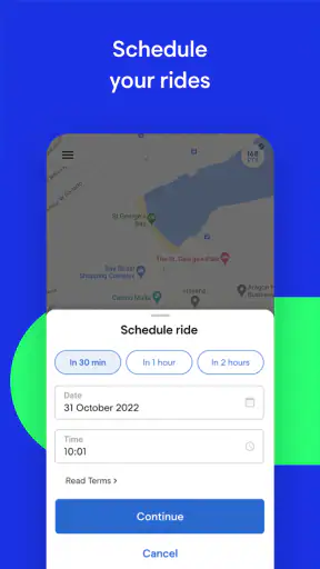 eCabs screenshot
