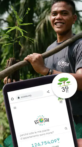 Ecosia: Naviga e pianta alberi screenshot