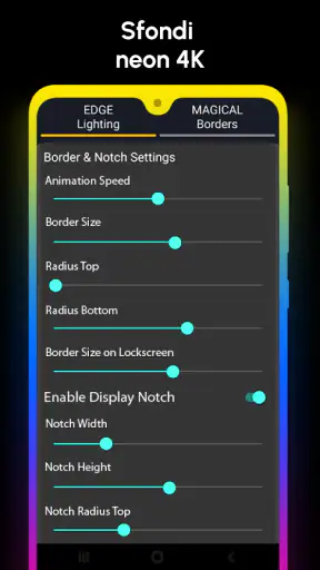 Edge Lighting e Sfondi Animati screenshot