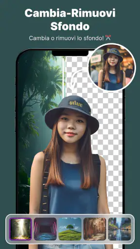 Editor di foto screenshot