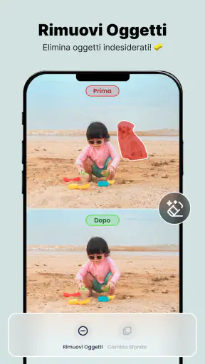 Editor di foto screenshot