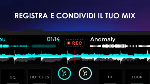 edjing Mix: music mixer DJ app screenshot