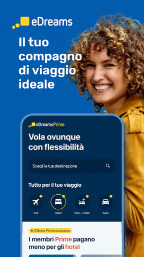 eDreams: Voli, Hotel e Auto screenshot