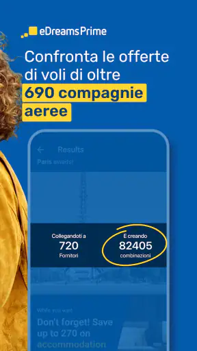 eDreams: Voli, Hotel e Auto screenshot