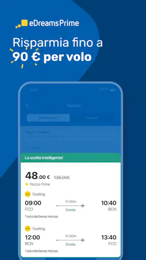 eDreams: Voli, Hotel e Auto screenshot