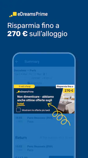 eDreams: Voli, Hotel e Auto screenshot