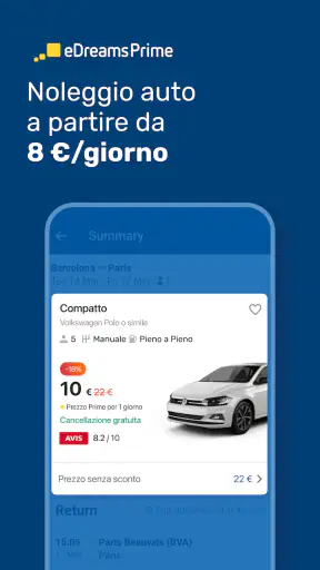 eDreams: Voli, Hotel e Auto screenshot