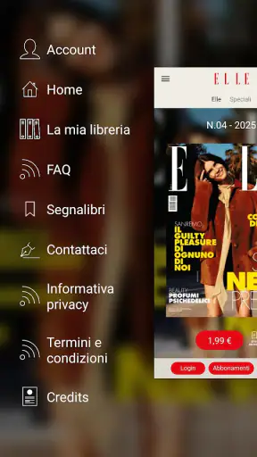 Elle Italy screenshot