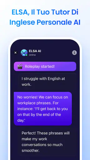 ELSA Speak: Impara l'inglese screenshot