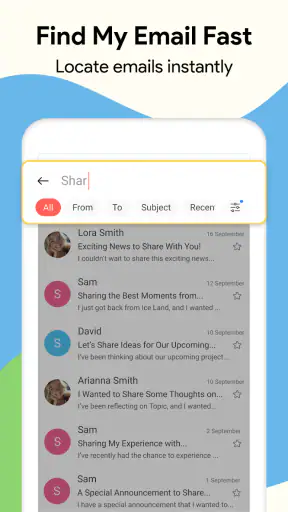 Email - Fast and Smart Mail screenshot