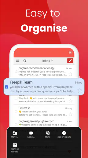 Email Go: All email app & mail screenshot