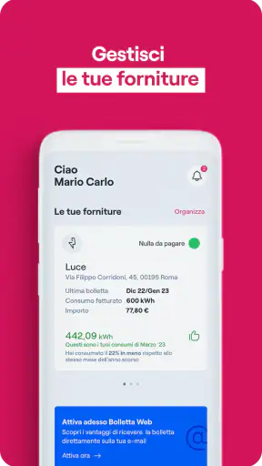 Enel Energia screenshot