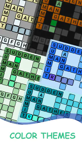 English Crossword puzzle screenshot